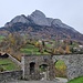 Gonzen - Wahrzeichen von Sargans <br />"Drhinder wiä nä Schild us Ärz, <br />dr Gunzä mit sim Isähärz"
