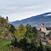 Rückblick nach Sargans <br />"So läbt d'Sargans sit Jour und Tag, ä frouä freiä Minschäschlag. <br />Gott schütz mit diner treuä Hand, uf alli Zyt ds'Sarganserland." <br />(alle Zitate aus dem "Sarganserliedli" von Ernst Meister) 