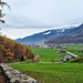 Oberhalb der Bleichi mit Blick nach Heiligkreuz