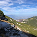 Im Aufstieg zwischen Sella Acquaviva und Monte Focalone - Rückblick.