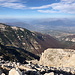 Im Aufstieg zwischen Sella Acquaviva und Monte Focalone - Seitenblick, u. a. mit dem Gran Sasso d’Italia im Hintergrund.