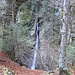 La cascata del Rio Chignoletto nella Gula Talheintha