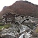Il ponte romano a valle della confluenza fra i torrenti Gronda e Sorba
