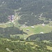 Zoomaufnahme Richtung der Neuen Traunsteiner Hütte