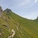 auf dem Bergweg zum Ochse