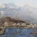 Hafen von Walenstadt um 1850