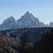 Dreischusterspitze mit Nebengipfeln