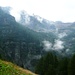 Der obere Talkessel des Val d'Iragna - Aussicht von Legrina