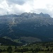 Auch der Piz Boé hüllte sich in Wolken.