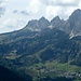 Blick zum Grödner Joch