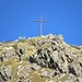 Der erste Gipfel des Tages, Col de la Crodata ist erreicht.