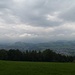 Blick vom Ätschberg zurück Richtung St.Gallen Winkeln. Rechts die AFG Arena, links beginnt die Stadt St.Gallen... Und hinten wäre, ohne Wolken, der Alpstein zu sehen ;-)