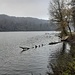 Fiume Ticino: in avvicinamento a Sesto Calende sulla via del ritorno. 