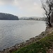 Fiume Ticino: ormai in arrivo a Sesto Calende. <br />