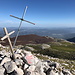 La Gallinola - Zwei Gipfelkreuze und die ortsübliche Beschriftung sorgen für Klarheit.