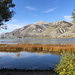 Am Lago del Matese - Blick über den See bei bestem Herbstwetter. 