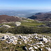 La Gallinola - Blick über die wellige Hügellandschaft nach Molise.
