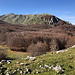 Unterwegs in den Monti del Matese - Blick von der SP 106 zu La Gallinola aus etwa östlicher Richtung. Der eigentliche Gipfel dürfte etwas verdeckt sein.