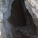 Der Eingang zu Grotta Remeron - im Winter leider geschlossen.