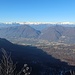 Blick nach Nordwesten zu Monte Nudo und Monte della Colonna.