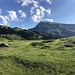 Blick Richtung Ifen von der Höhe der Schwarzwasserhütte aus.