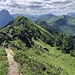 Auf dem Grünhorn - nun gehts weiter zur Hochstarzel.