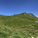An der Unspitze vorbei gehts nun ins Tal runter...