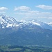 Gipfelzoom zu den Berchtesgadener Bergen