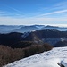 Monte Campo dei Fiori, Monte Nudo, Monte Morissolino und das weite Nebelmeer.