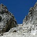 Rückblick in die Rinne