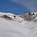 Nicht sehr viel Schnee oberhalb von Dros.