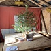 ... mit Weihnachtsbaum und -guetzli (in den beiden Büchsen)