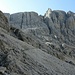 Der Cima Pisciadù entlang in Richtung Val de Tita
