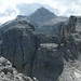 Seitenblick zum Piz Boè, den wir sechs Tage zuvor [tour176827 bestiegen hatten].