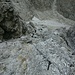 Ziemliches Gewusel im Klettersteig