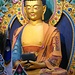 der tibetische Buddha wird oft dünner dargestellt als anderswo..