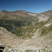 Panorama sulla Val Calanca dalla Bocca de Rogna. <br />Per andare al Piz Pian Grand bisogna scendere in questa pietraia per circa 50 metri e poi girare a sinistra. 