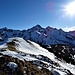 Vom Gipfel des Hauser Kaibling führt nun schönes Schneeschuhgelände...