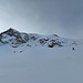 Manuel mi ha superato e si avvicina alla cresta nord
