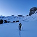 Aufwärts durch Pulverschnee!