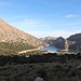 Blick auf das Embassament del Gorg Blau und den Puig de ses Vinyes