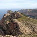 Blick von der Penya de la Cova des Morts zum Puig de les Aritges