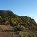 Rückblick zum Gipfel Inagua beim Abstieg zum Montaña del Viso
