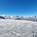 Auf dem Längfluhgletscher, Blick nach Südwesten