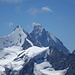 Obergabelhorn und Matterhorn. 