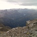 L'Alpe Devero dal Cistella: visibili la Rossa e il Pizzo Crampiolo
