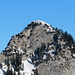Auf dem Foto kann man den alternativen Gipfelzustieg rechts der Bildmitte erahnen. 