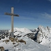 Aussicht vom Dent de Combette nach NE und N: rechts Corne Aubert, Les Pucelles, Dent de Savigny, Dent de Ruth, Zuckerspitz und Wandflue, hinter dem Kreuz die Hochmatt, links Les Dents Vertes und La Berra