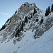 Durchstieg durch die mittlere Engstelle, dahinter die Rochers des Rayes