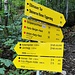 Beim Abstieg ins Kaiserbachtal, Abzweigung des 815er Wegs  zum Großen Griesnertor